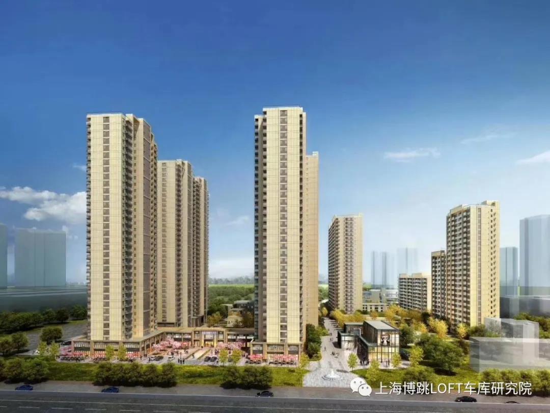 南阳采用了LOFT车库武汉当代集团春风十里项目现已结构封顶！